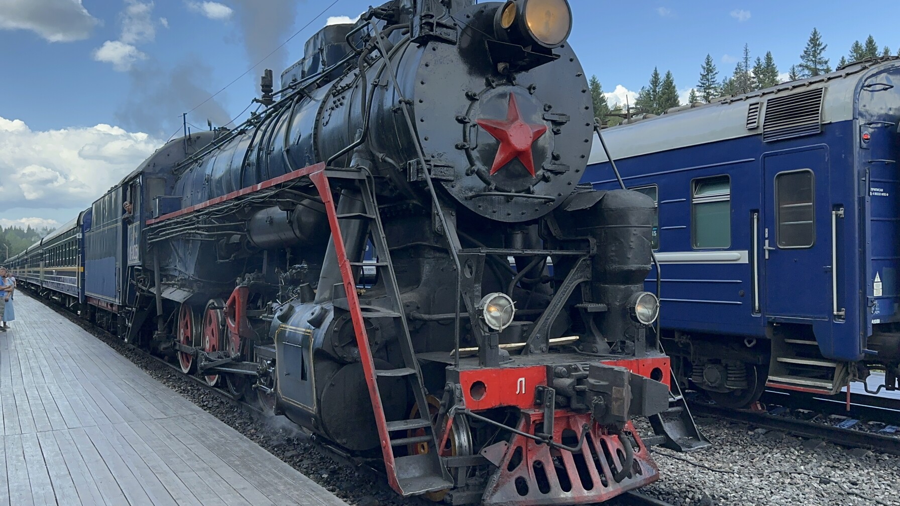 Ретропоезд Рускеальский экспресс