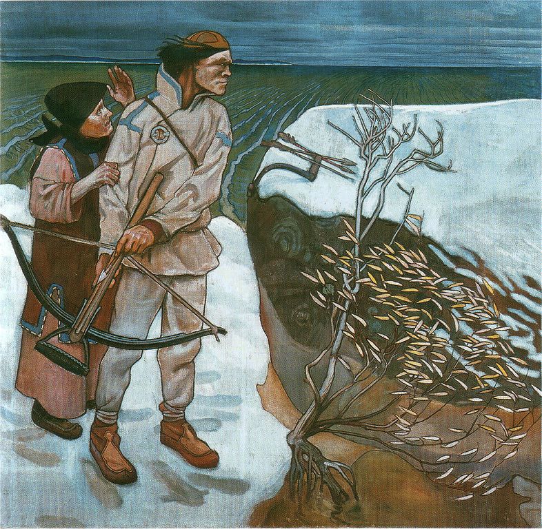 Месть Йоукахайнена, Аксели Галлен-Каллела, 1897