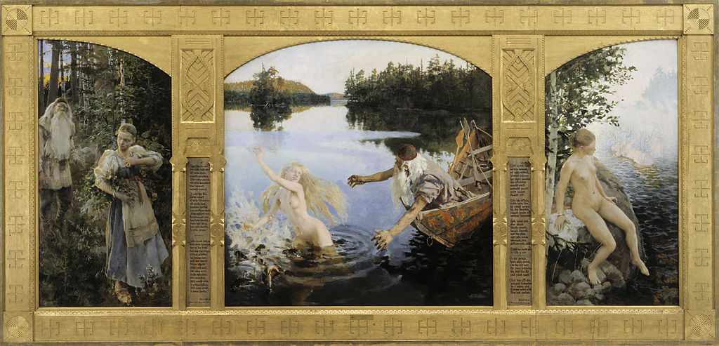Легенда об Айно. Аксели Галлен-Каллела, 1891