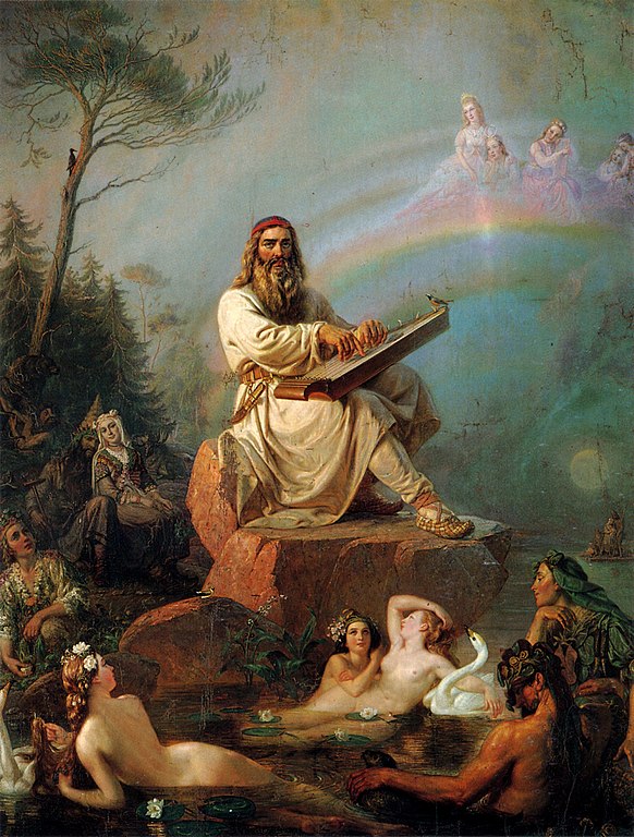 Пьеса Вяйнямёйнена. Роберт Вильгельм Экман (1866)