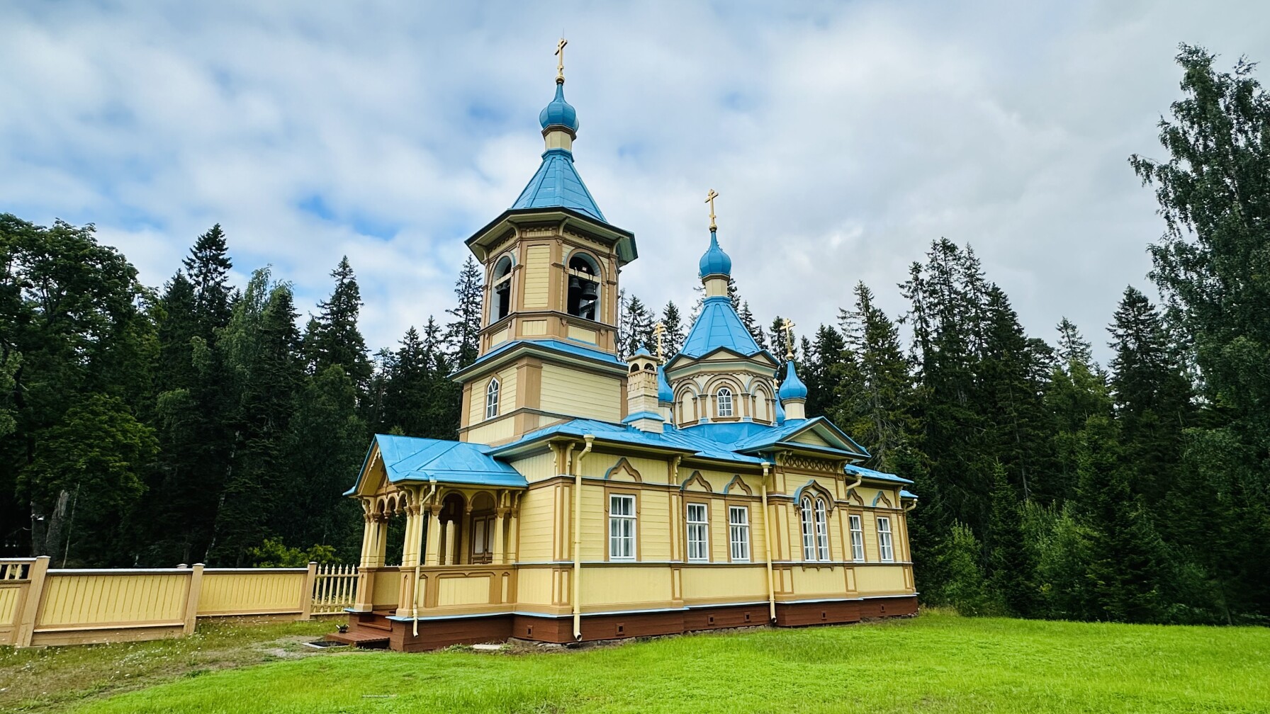 Гефсиманский скит на острове Валаам