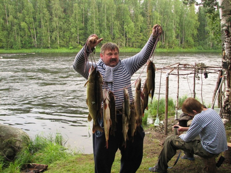 Река Вама и Водлозеро: гастрономическая рыбалка в Карелии