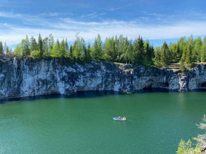 Фото 3 - день 1 Приозерск, дом-музей в посёлке Элисенваара, водопады Ахвенкоски, «Рускеала»