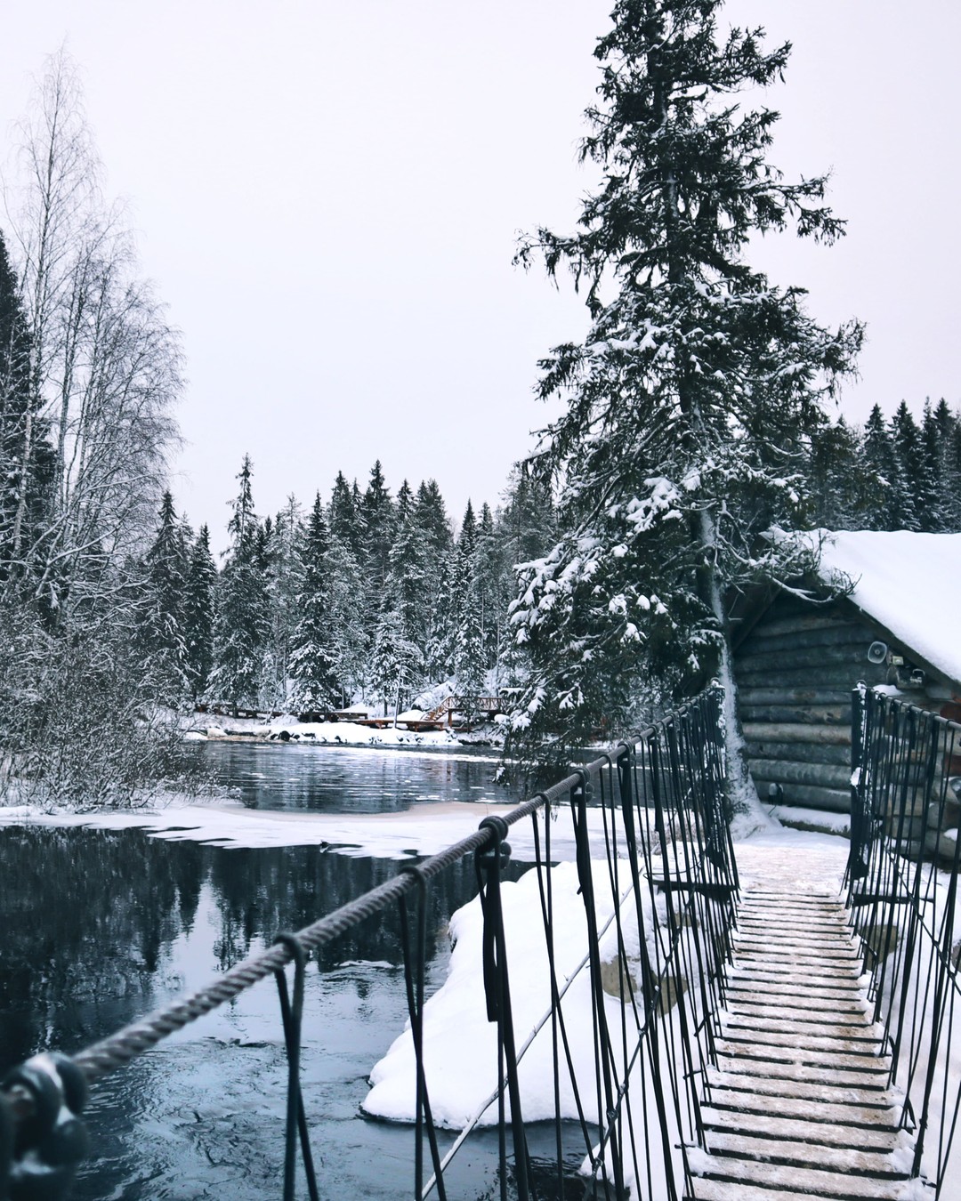 Фото 2 - день 2 Свободное время или экскурсия по Сортавале, чаепития и игры с Дедом Морозом, водопады Ахвенкоски и «Рускеала»