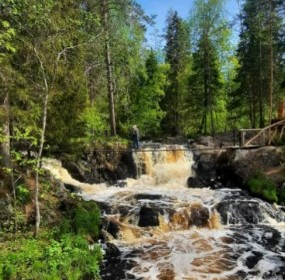 Фото 4 - день 2 Горный парк «Рускеала», водопады Ахинкоски, гора Паасонвуори