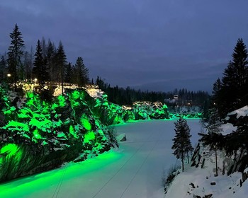 Фото 2 - день 1 Приозёрск, форелевая ферма, ретропоезд и парк «Рускеала»