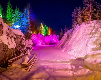 Фото 7 - день 2 «Рускеала» на снегоходах