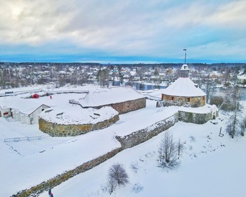 Фото 2 - день 1 Крепость Корела, лютеранская кирха и «Город ангелов», дегустация иван-чая, водопады Ахвенкоски, «Рускеала» в огнях