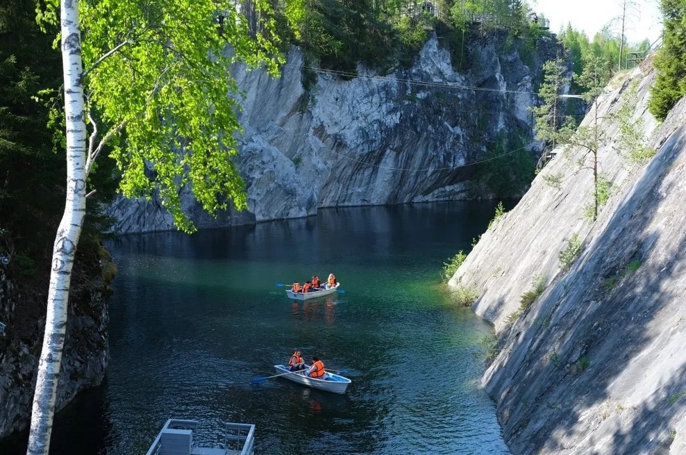 Фото 5 - день 2 Горный парк «Рускеала», водопады Ахинкоски, гора Паасонвуори