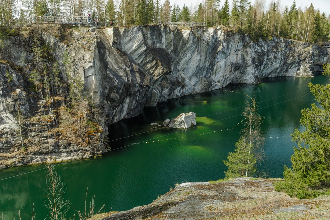 Фото 7 - день 3 Карельский зоопарк, горный парк «Рускеала», Мраморный карьер и подземные тоннели