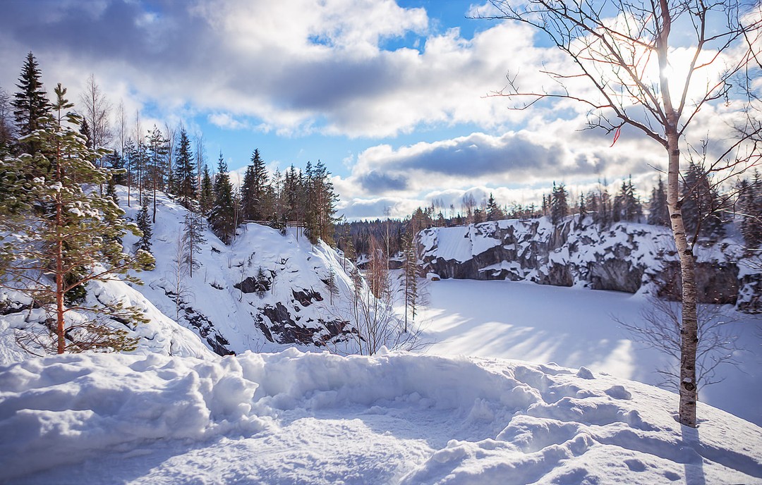 Фото 2 - день 1 Крепость Корела, лютеранская кирха, дегустация иван-чая, водопады Ахвенкоски, «Рускеала»