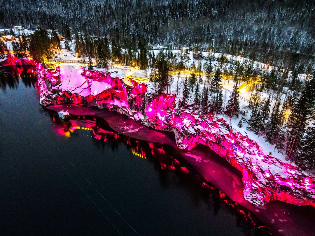 Фото 5 - день 3 Интерактивная программа и свободное время, водопады Ахвенкоски, горный парк «Рускеала»