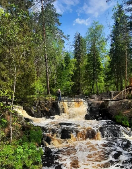 Фото 4 - день 2 Горный парк «Рускеала», водопады Ахинкоски, гора Паасонвуори