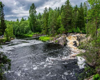 Фото 4 - день 2 Горный парк «Рускеала», водопады Ахвенкоски и ретропоезд