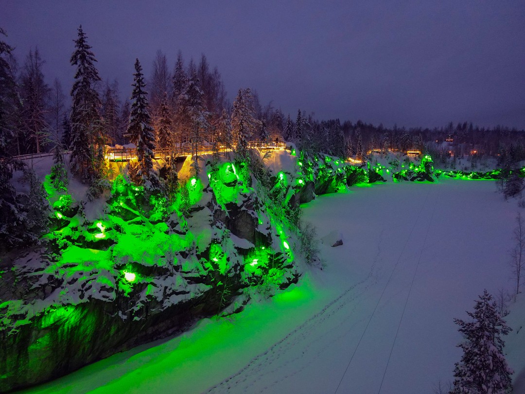 Фото 5 - день 1 Крепость Корела, лютеранская кирха и «Город ангелов», дегустация иван-чая, водопады Ахвенкоски, «Рускеала» в огнях