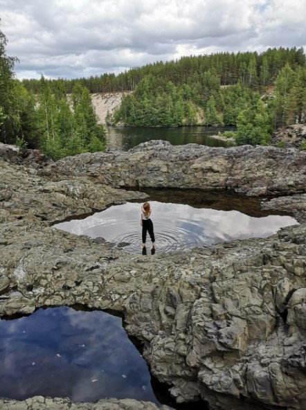 Фото 3 - день 4 Водопад Кивач, экскурсия по заповеднику, вулкан Гирвас