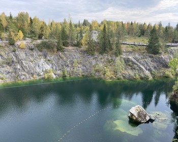 Фото 2 - день 2 Северное Приладожье, водопады Ахинкоски, горный парк «Рускеала»