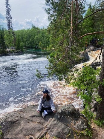 Фото 1 - день 1 Лосевские пороги, крепость Корела, заброшенная кирха, парк «Долина водопадов», отдых в глэмпинге