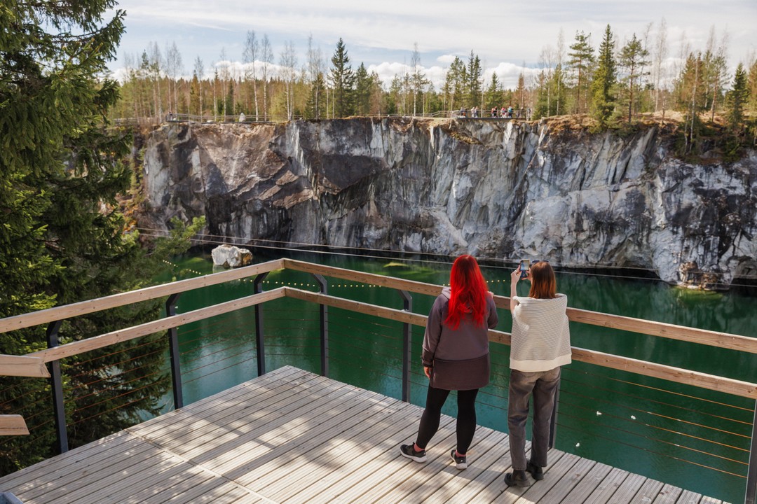 Фото 3 - день 3 Карельский зоопарк, горный парк «Рускеала», Мраморный карьер и подземные тоннели