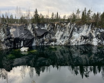 Фото 3 - день 2 Северное Приладожье, водопады Ахинкоски, горный парк «Рускеала»