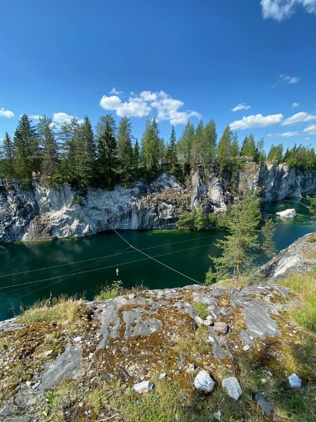Фото 10 - день 1 Крепость Корела, Тохминские водопады, парк «Рускеала» Фото 10 - день 1 Крепость Корела, Тохминские водопады, парк «Рускеала»
