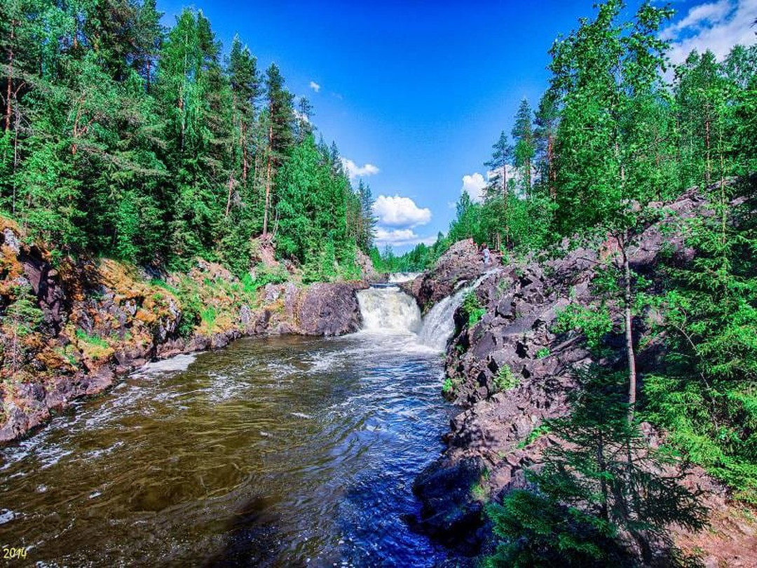 Фото 9 - день 4 Водопады, дегустация минеральной воды, подъём на гору Сампо Фото 9 - день 4 Водопады, дегустация минеральной воды, подъём на гору Сампо
