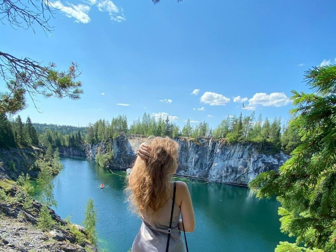 Фото 7 - день 1 Крепость Корела, Тохминские водопады, парк «Рускеала» Фото 7 - день 1 Крепость Корела, Тохминские водопады, парк «Рускеала»