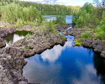 Фото 5 - день 4 Водопады, дегустация минеральной воды, подъём на гору Сампо