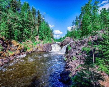 Фото 9 - день 4 Водопады, дегустация минеральной воды, подъём на гору Сампо